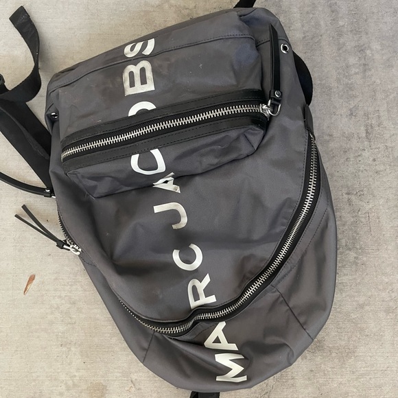 Marc Jacob Backpack Gray - Picture 1 of 3